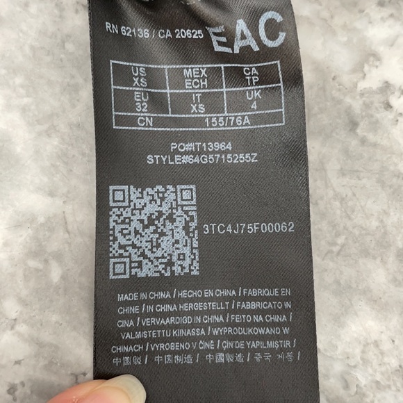 MARCIANO LONG SWEATER WITH SLITS - Picture 5 of 5